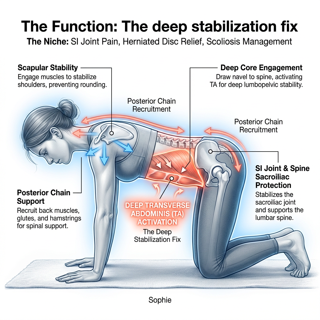 Functional close-up: Quadruped TA Engagement for Stillness